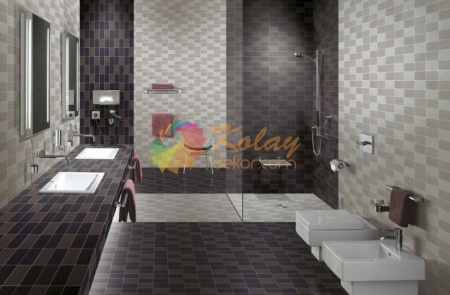 banyo-icin-renkli-fayans-modelleri-2016-kolay-dekor-23 Banyo için Fayans Modelleri