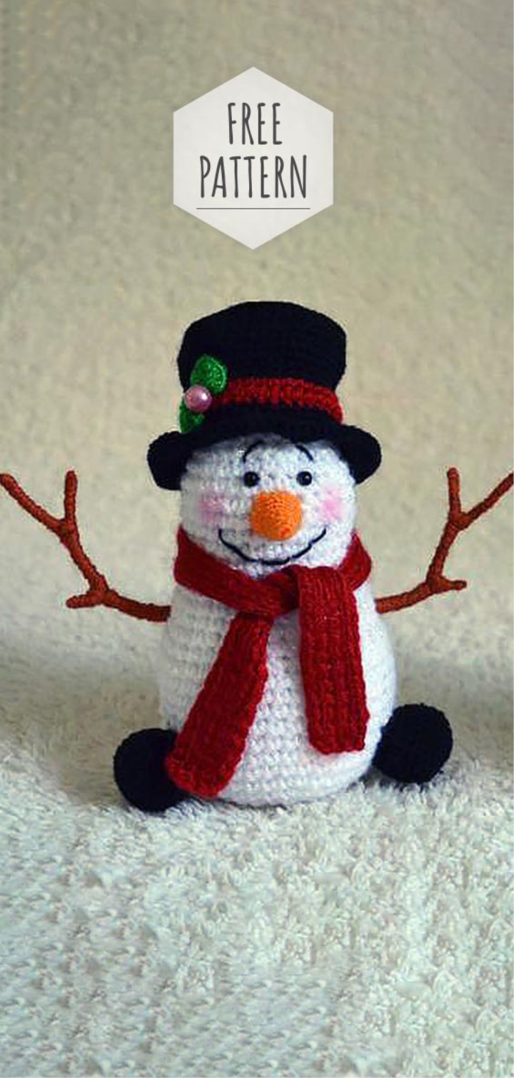 d742da99-8264-4e6a-b18d-615ee7dc17f0 Küçük Amigurumi Kardan Adam