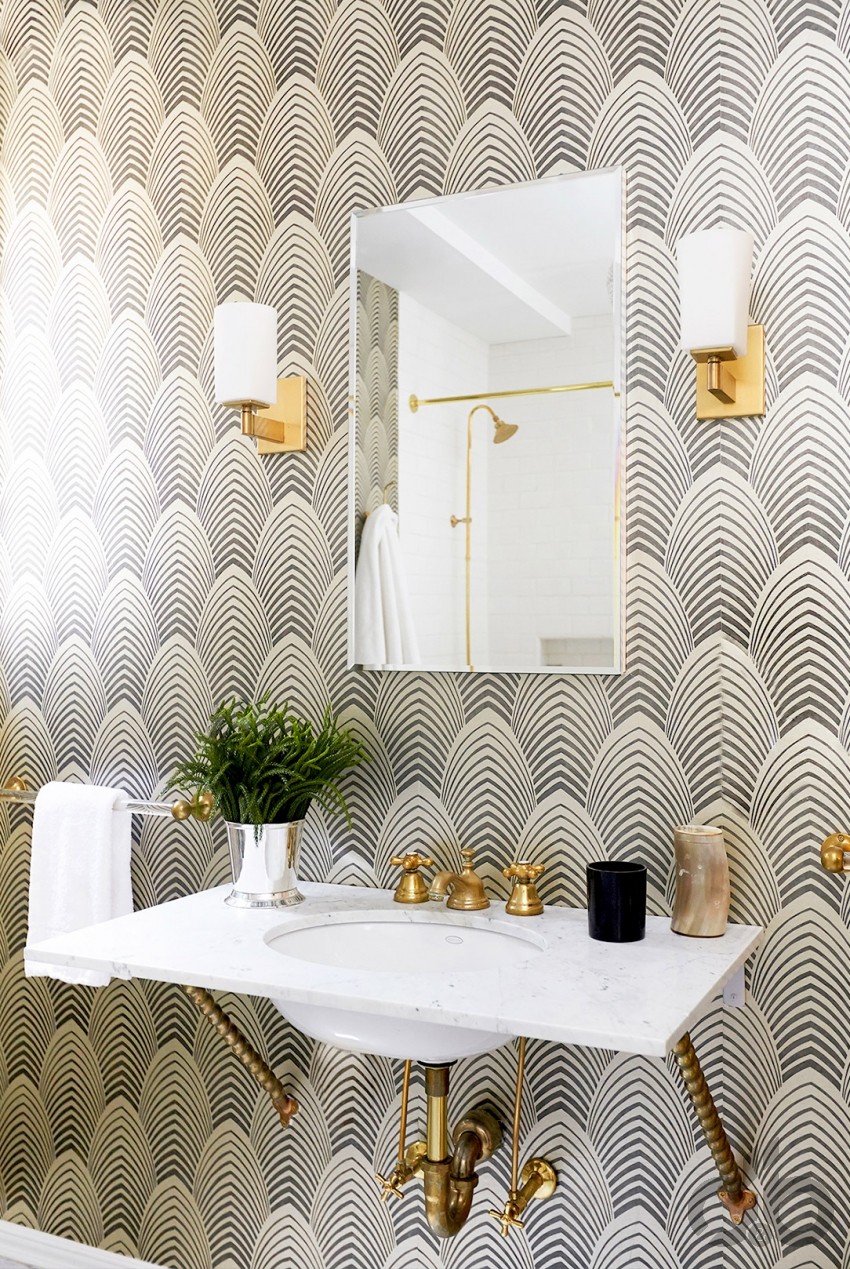 desenli-banyo-duvar-kagidi-modelleri Suya Dayanıklı Banyo Duvar Kağıdı Modelleri