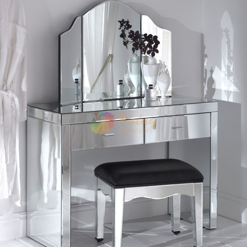 makyaj-masasi-modelleri-7-modern Makyaj Masası Modelleri